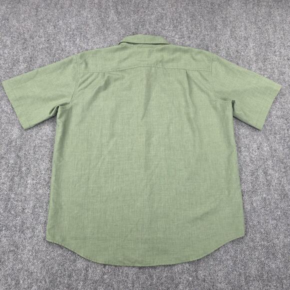 Orvis Shirt Mens Extra Large Green Short Sleeve Performance Fishing Outdoor - Picture 3 of 16